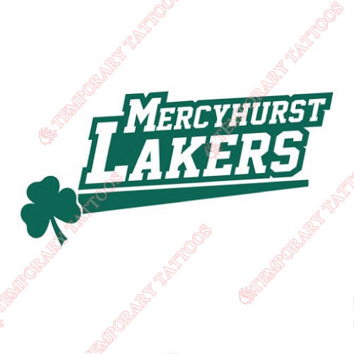 Mercyhurst Lakers Customize Temporary Tattoos Stickers NO.5032